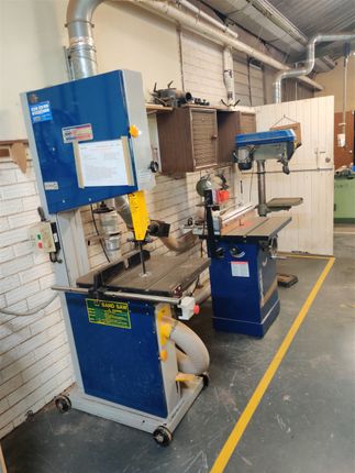 our band saw can cut planks with almost no waste